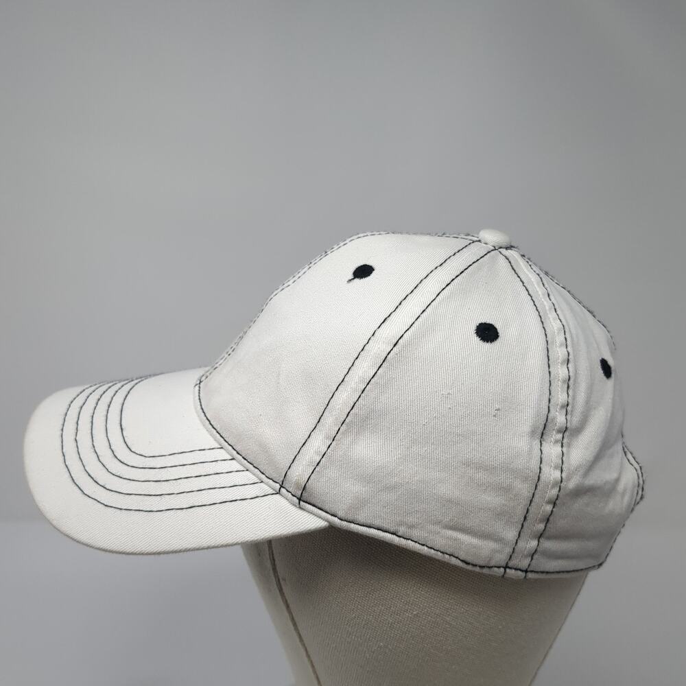 Unbranded Strapback Hat Solid White One Size Outd… - image 3